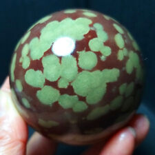 Rare 417G Natural Polished Ocean Jasper Ecology Sphere Ball Reiki Healing A3038 picture