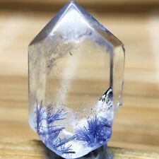 6Ct Very Rare NATURAL Beautiful Blue Dumortierite Quartz Crystal Specimen picture