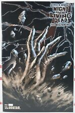🩸 NIGHT OF THE LIVING DEAD IN THE BEGINNING #2 PLATINUM FOIL VARIANT Avatar NM- picture