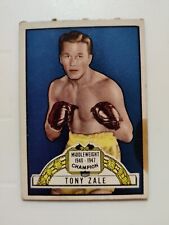 1951 TOPPS RINGSIDE  -  TONY ZALE #30 -  UNGRADED picture