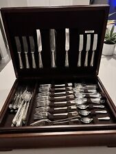 Harrods London Cutlers & Silversmiths Silver Plated A1 Cutlery Retired 51 pieces picture