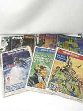 Weekly Reader Senior Ed School News Paper Magazine 9 Packets Of 11 - 1992, 95 96 picture