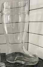 1 LITER Vintage Das Boot Beer Glass Large Clear Glass - BRAND NEW picture