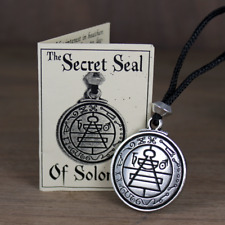 Secret Seal of Solomon Talisman Pendant Amulet Hermetic kabbalah Jewelry magic picture