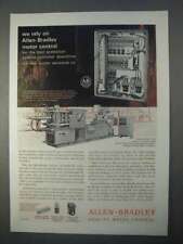 1966 Allen-Bradley Series K Contactors, Controls Ad picture