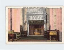 Postcard Inside The Singing Tower, Lake Wales, Florida picture
