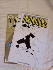 INVINCIBLE UNDELUXE #1 And Facsimile ￼#1 Set. High Grade Raw picture