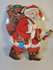Vintage San Fransisco Music Box Company Animated Musical Santa picture