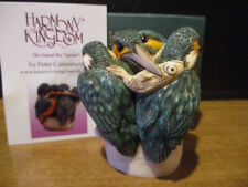 Harmony Kingdom Fish Supper Kingfisher Birds UK Made Box Figurine LE 150 RARE picture