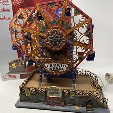Lemax Signature Collection Victorian Flyer Ferris Wheel Christmas Village 34618 picture