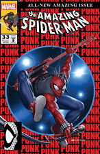 AMAZING SPIDER-MAN #33 (JUNGGEUN YOON EXCLUSIVE ASM #300 HOMAGE VARIANT) COMIC picture