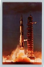 FL, Project Apollo Manned Exploration The Moon, Florida Vintage Postcard picture