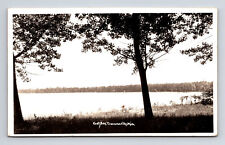 c1951 RPPC Scenic View of East Bay Traverse City Michigan MI Postcard picture