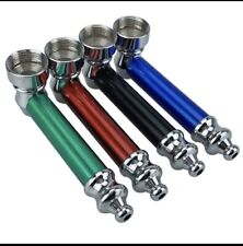 Metal Smoking Pipe With Lid Hand Portable Tobacco Smoking Pipes + Screens picture