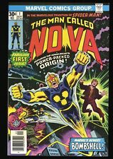Nova #1 NM 9.4 Origin 1st Appearance Richard Ryder Bronze Age Key Marvel 1976 picture