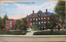 South Framingham, MA 1910 Postcard: State Normal School - Massachusetts Mass picture