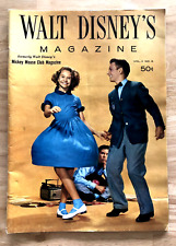 VINTAGE 1957 WALT DISNEY'S MAGAZINE VOLUME 2 NUMBER 6 picture