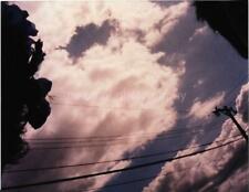 Sky Abstract FOUND PHOTOGRAPH Color CLOUDS Original Snapshot VINTAGE 911 13 U picture