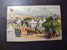 Mint Germany Postcard Kaiser Wilhelms Camp in Jerusalem picture