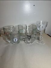 6 Vtg Rugby Club Pint Glasses, Mugs, Beer Stein, Maitland, Montreal, Twickenham picture
