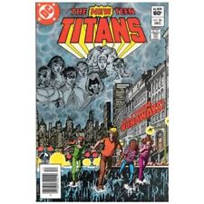 New Teen Titans (1980 series) #26 Newsstand in VF minus condition. DC comics [h' picture