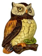 Vintage Lefton Ceramic Owl. MCM Decor. picture