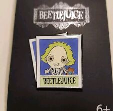 Loungefly Beetlejuice Polaroid Portrait Enamel Pin NEW picture