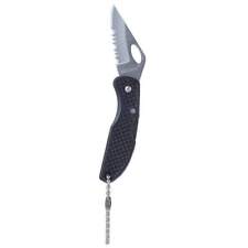 Maxam Falcon IV Lockback Folding Knife on Key Chain with Black Leymar Handle picture