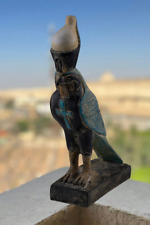 Statue sky god Horus at Pharaohs from Pharaonic myths BC at Ancient Egyptians picture