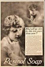 Resinol Soap & Ointment Baltimore MD Vintage Antique Print Ad 1916 picture