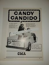 Candy Candido & Diane Shelton 1970 8x11 Magazine Ad picture