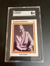 1979 Supersisters Rosa Parks SGC 9 MINT RARE picture