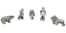 Spirit Animals Pewter Miniatures 5 pcs Gift Set in the Box by Basic Spirit MNB-1 picture