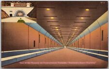 PA-Pennsylvania, Tunnel In Pennsylvania Turnpike, Beneath Mountains, Postcard picture