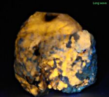 287g Extremely Rare Yellow Fluorescent Color Change Scapolite Crystal Specimen picture