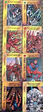 ‘95 Marvel Overpower Lot 20 Character Actions Cards. Spiderman Characters picture