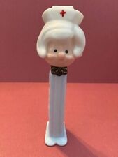  PEZ NURSE hinge box with candy trinket - Rare New PHB picture