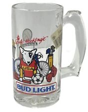 Vintage NWT 1988 Anheuser Busch Bud Light Spuds MacKenzie Sports Beer Mug Stein picture