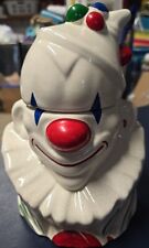 Vintage 1940’s McCoy Clown Ceramic Cookie Jar  picture