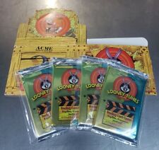 2000 Looney Tunes 1ST EDITION WOTC Trading Cards Booster Packs x4 VINTAGE picture