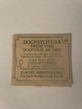 Dogpatch USA Vintage Ticket Coupon picture