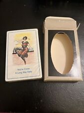 Vintage YOU'VE COME A LONG WAY BABY ~ PLAYING CARDS ~ SEALED picture