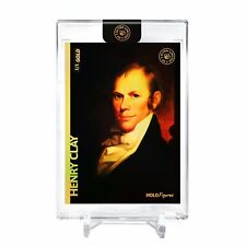 HENRY CLAY The Great Compromiser Portrait Photo Card #HCTG *GOLD* Encased 1/1 picture