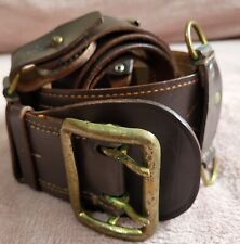 Soviet army officer leather belt size 1 new ussr picture