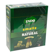 Endo Smallz Flavored Herbal Pre-Rolled Papers W wood Tips Natural 5/2ct picture