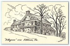 c1940's Pottsgrove Exterior Pottstown Pennsylvania PA Unposted Vintage Postcard picture