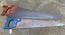 ANTIQUE VINTAGE  HAND SAWS - Two picture