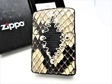 Real Python Full Leather Wrapped ZIPPO 2005 MIB Rare picture