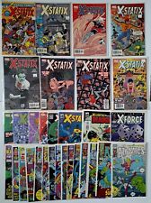X-FORCE #128 + X-STATIX Spans 1-28 + The ATOMICS #1-15 Complete Mike Alred Lot   picture
