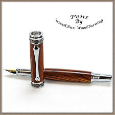 Pen HandMade Writing Ball Point Fountain Exotic Cocobolo Wood Pens VIDEO 1388 picture